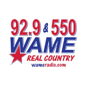 WAME Real Country 92.9 FM & 550 AM